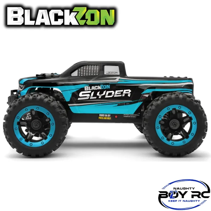 Blackzon Slyder MT 1/16 4WD Monster Truck RTR Brushed Blue