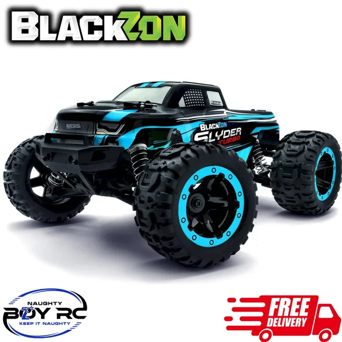 Blackzon Slyder MT Turbo 1/16 4WD 2S Brushless RTR Blue