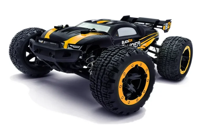 BlackZon Slyder ST Turbo 1/16 4WD RTR 2S Brushless Stadium Truck – Yellow 540219