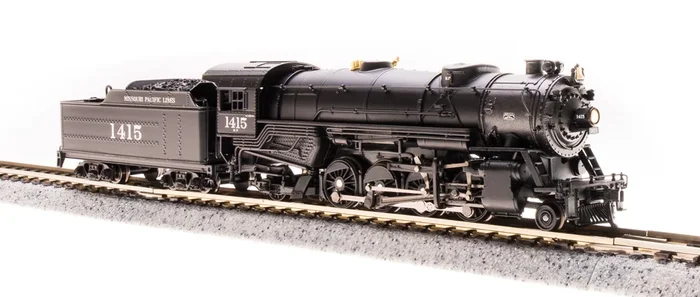 BLI 5959 N Scale 2-8-2 Mikado Steam Locomotive Missouri Pacific 1460 Paragon3 DCC