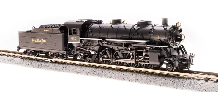 BLI 5974 N Scale 2-8-2 Mikado Steam Locomotive Nickel Plate Road 620 Paragon3 DCC