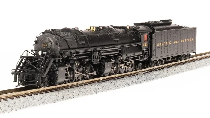 BLI 7223 N Scale Y6b 2-8-8-2 Steam Loco Norfolk Western N&W 2199 Paragon4 (Sound/DC/DCC)