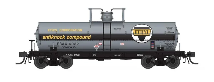 BLI 7674 HO Scale 6000 Gallon Tank Car Ethyl Corp “1960s” EBAX 2 Pack