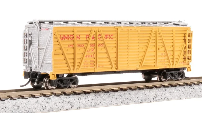 BLI 8470 N Scale K7 Stock Car with Sheep Sounds Union Pacific UP 49424