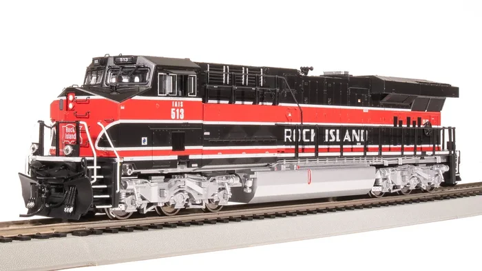 BLI 8560 HO Scale GE ES44AC Iowa Interstate Heritage Rock Island IAIS 513 Stealth DC