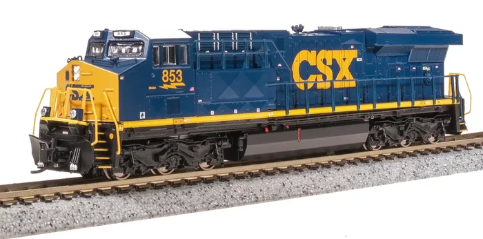 BLI 8635 N Scale GE ES44AC Diesel CSX 853 Stealth (YN3 Dark Future Paint)