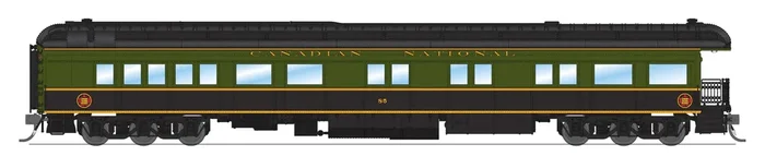 BLI 8952 HO Scale Pullman Business Car – Canadian National CN 85