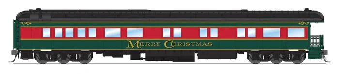 BLI 8959 HO Scale Pullman Business Car – Christmas
