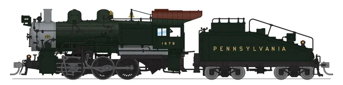 BLI 9175 HO Scale 0-6-0 B6sb Steam Loco Pennsylvania “Futura” PRR 1678 Paragon4