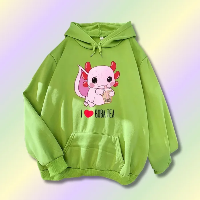 Boba Milk Tea Kawaii Hoodie