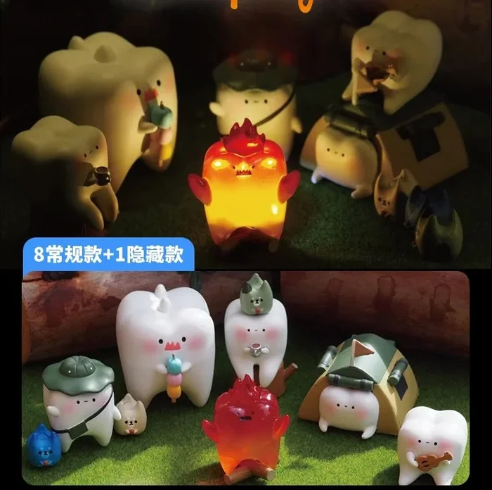 【BOGO】The Tooth Fairy 2 Camping Series PVC Figures