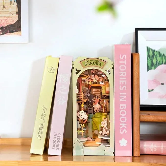 Book Nook Kits For Adults – Falling Sakura-TGB05