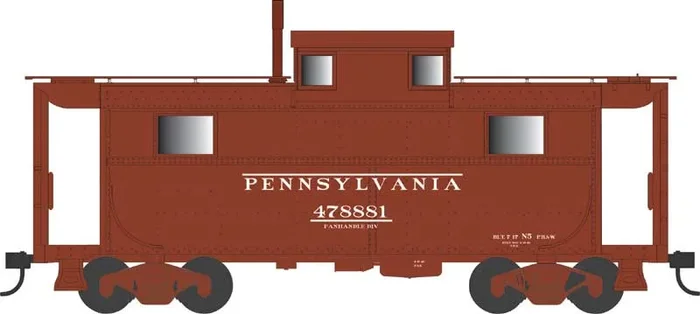 Bowser 43362 HO Scale PRR N5 Caboose Cabin Pennsylvania “Early” PRR 478888