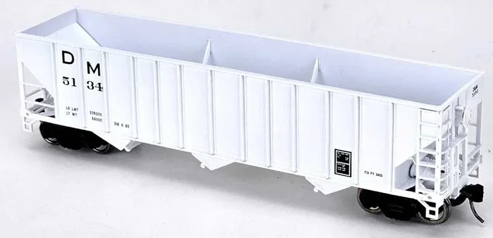 Bowser 43529 HO Scale 100 Ton 3-Bay Hopper Detroit & Mackinac D&M 5137