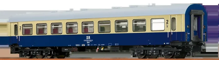 Brawa 45363 HO Scale Bghwe 2nd Class Passenger Car Deutsche Reichsbhan DR 28-15 242-0 – NOS