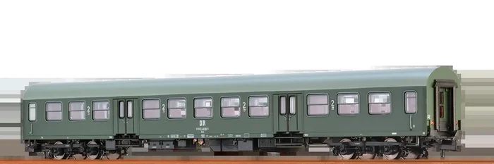 Brawa 65103 N Scale Passenger Coach 2nd Class Bmhe DR 5150 21-40 106-9 IV – NOS