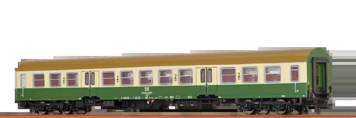 Brawa 65107 N Scale Passenger Coach 2nd Class Bmhe DR 5150 21-45 120-5 IV – NOS