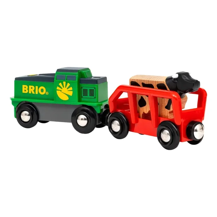 Brio Farm Battery Train