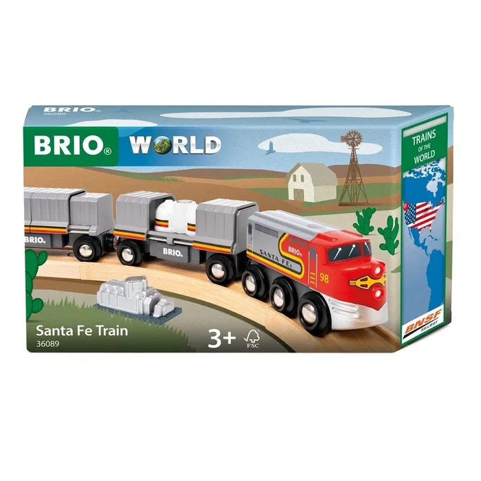 Brio Trains of the World Santa Fe Train