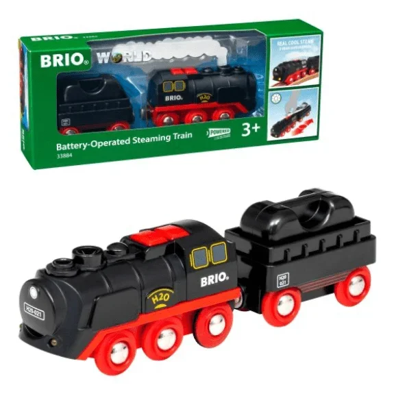 Brio World: Battery Operated Steaming Train