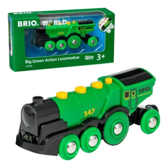 Brio World: Big Green Action Locomotive