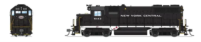 Broadway Limited BLI 7541 HO Scale EMD GP35 New York Central NYC 6146 Paragon4