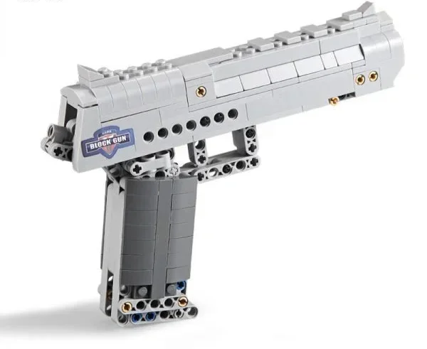 CaDA C81007W Desert Eagle Pistol 307 Piece Building Block Gun Set