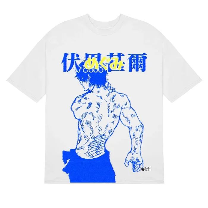 Camiseta de fushiguro toji azul jujutsu kaisen camiseta – camiseta de anime única