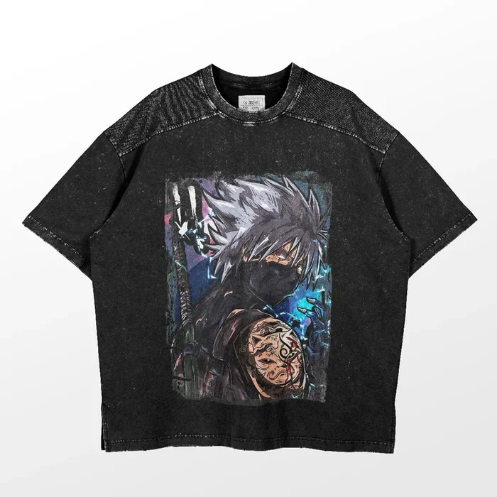 Camiseta Naruto Kakashi Hatake Tattoo | Ropa de anime premium