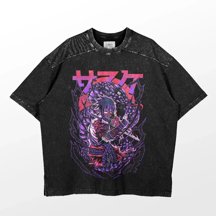 Camiseta Sasuke Uchiha Orochi Form
