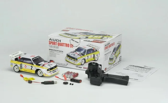Carisma GT24 2.0 Audi Sport Quattro S1 1985 1/24 Scale 4WD Brushless RTR 91968