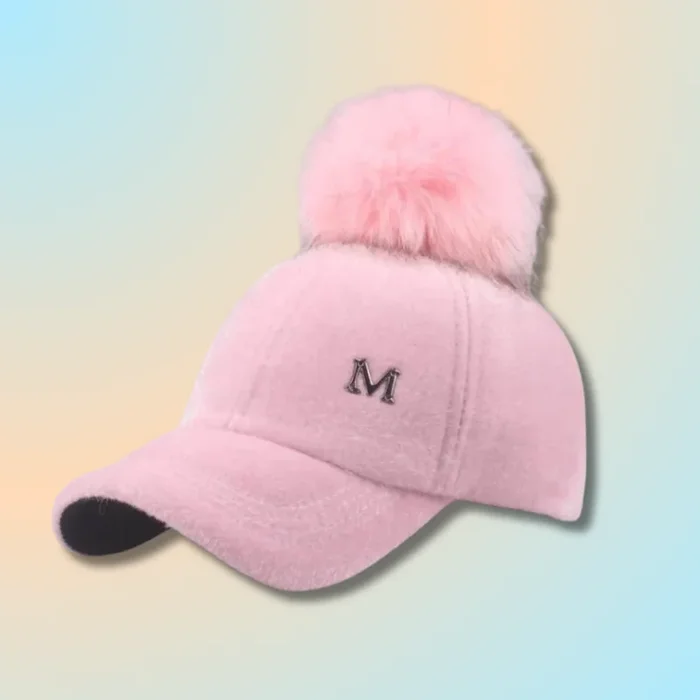 Casquette Kawaii à Pompom