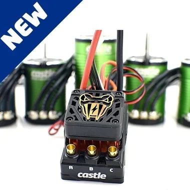 Castle Creations Copperhead 10 ESC w/1406-1900Kv Brushless Motor