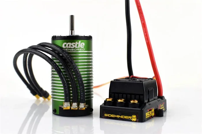 Castle Sidewinder 8th Scale ESC & 1515 V2 2200kv Motor Combo 010-0139-02