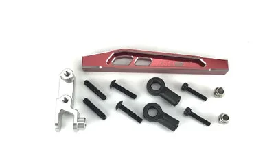 CEN Racing Aluminum Red 69mm KAOS Front 4th Link Suspension Link Set Upper Left for DL-Series F-450s, CKD0378