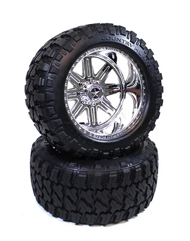 CEN Racing American Force Legend SS8 Wheels and Fury Mountain Tires, CKR0506