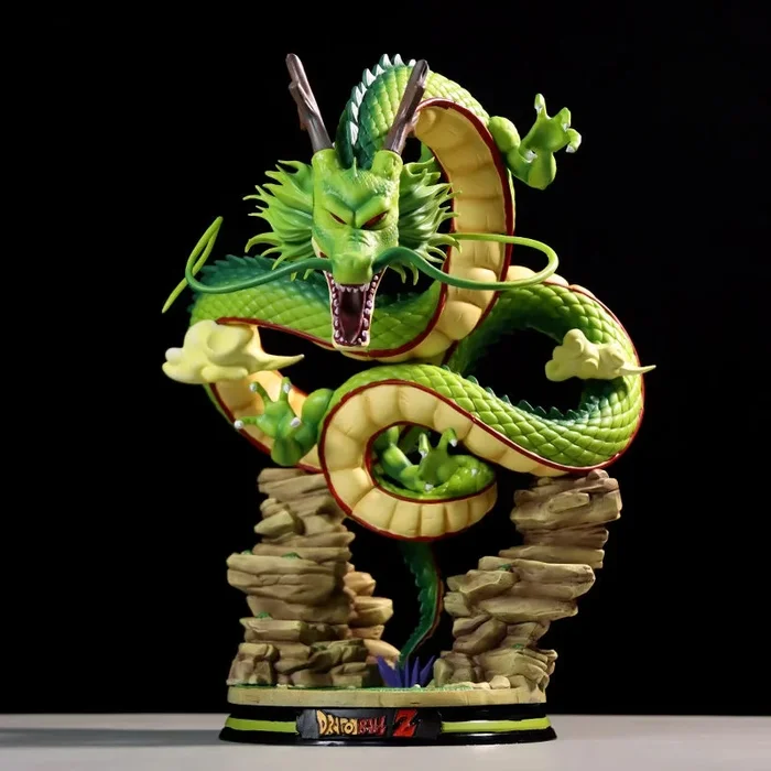 沉龍龍Z收藏人物 – 綠色和金色版本,35厘米,2.35kg,令人驚嘆的細節
