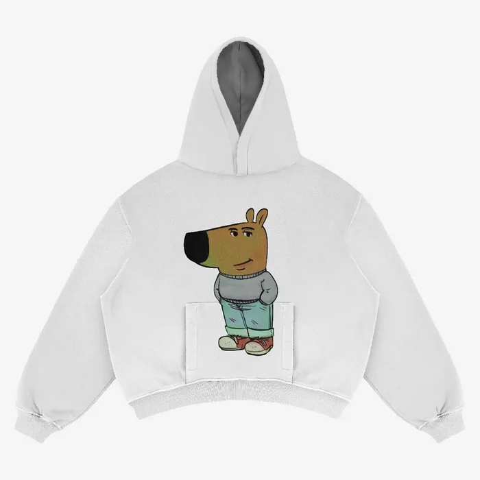Chill Guy Hoodie – สตรีทเทรนด์พร้อมการออกแบบ meme ไวรัส | มีจำหน่ายในสีขาวและสีดำ