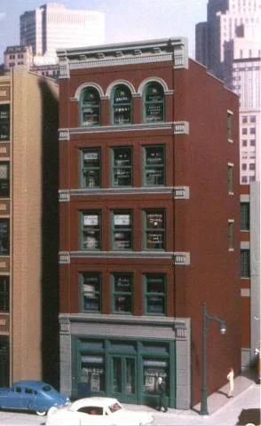 City Classics 106 HO Scale East Ohio Street Building Kit