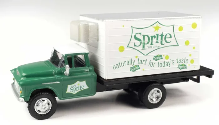 Classic Metal Works 30646 HO Scale 1957 Chevrolet Refrigerated Box Truck – Sprite