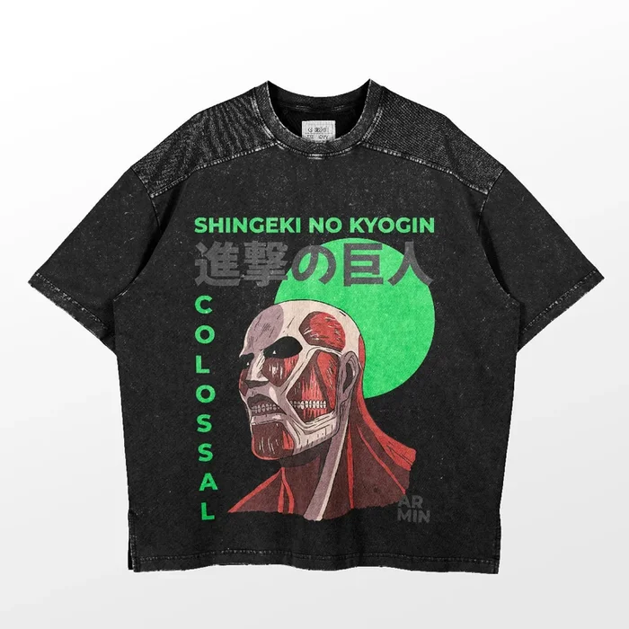 Colossal Titan Head Attack on Titan T-Shirt – Bold Anime Design