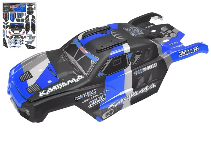 Corally Body Painted and Cut, Kagama, Blue, 1pc 00180-981-2