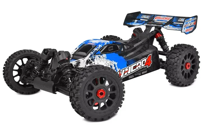 Corally Syncro-4 1/8 4S Brushless 4WD Off Road Buggy RTR – Blue COR00287-B