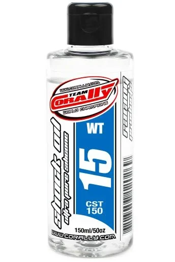 Corally Ultra Pure Silicone Shock Oil – 15 WT – 150ml