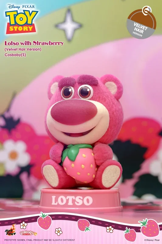COSB1036 – Toy Story: Lotso with Strawberry (Velvet Hair Version) Cosbaby (S)