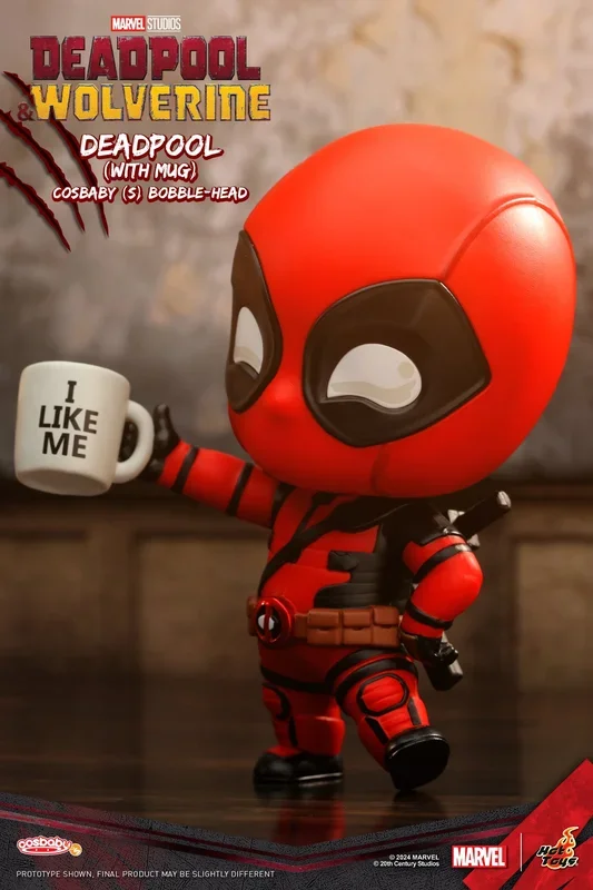 COSB1087 – Deadpool (with Mug) Cosbaby (S) Bobble-Head