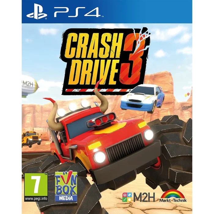 Crash Drive 3 – Playstation 4: Ultimate Car Stunting Adventure