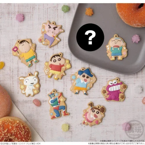 Crayon Shin Chan Cookie Charmcot Bandai 1.5-Inch Key Chain
