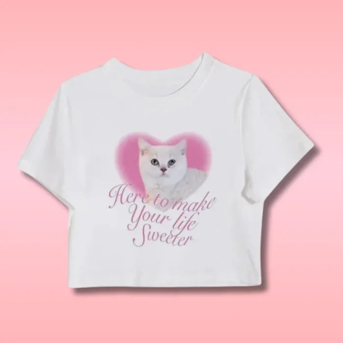 Crop Top Y2K Kawaii