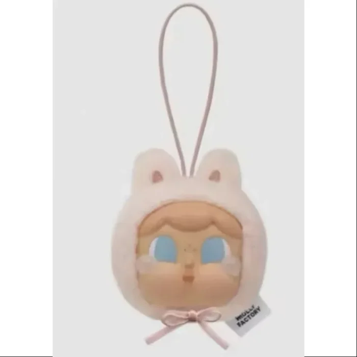 Crybaby Cring Blob Vinyl Face Plush Pendant Series Bunny light pink